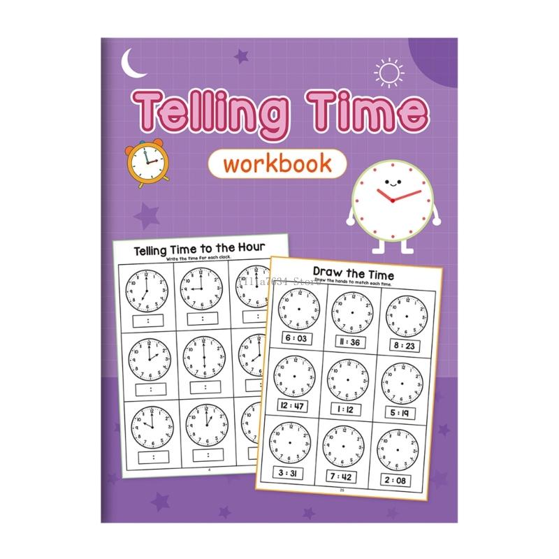 Learning Workbook Preschool - مصنف نشاط تعلم وقت الأطفال مع