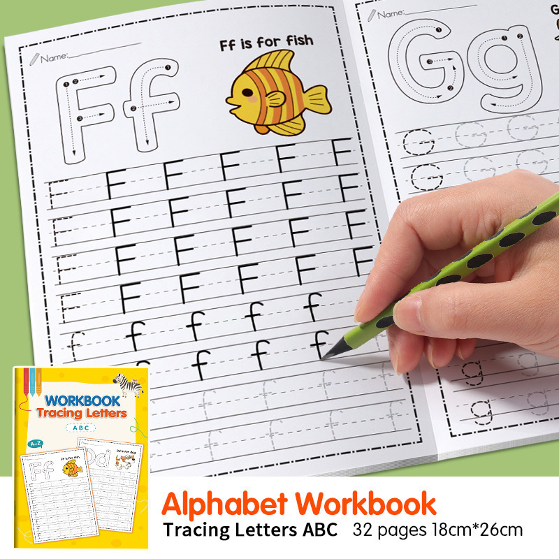كتاب تمارين الأبجدية للأطفال ف - مراجعة Learning Workbook Preschool وسعره