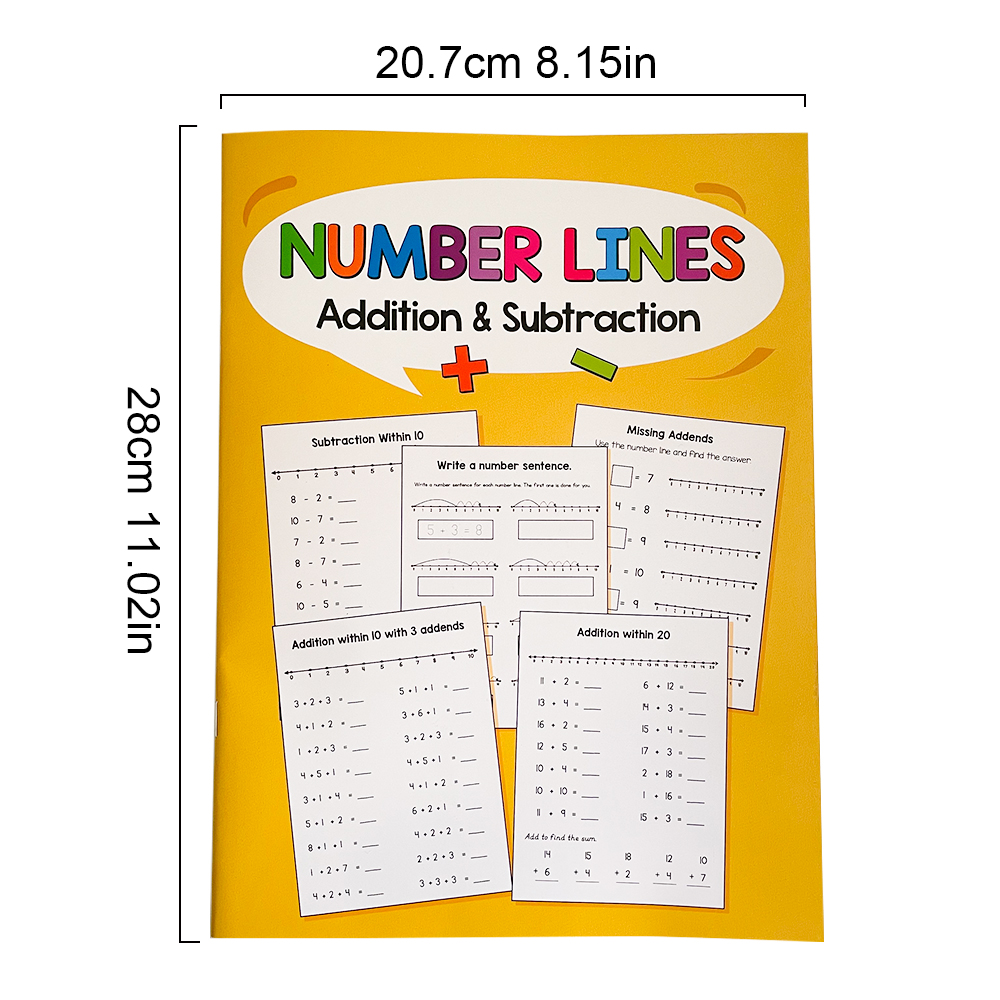 الجمع والطرح ضمن 20 مصنف التدر - مراجعة Learning Workbook Preschool وسعره