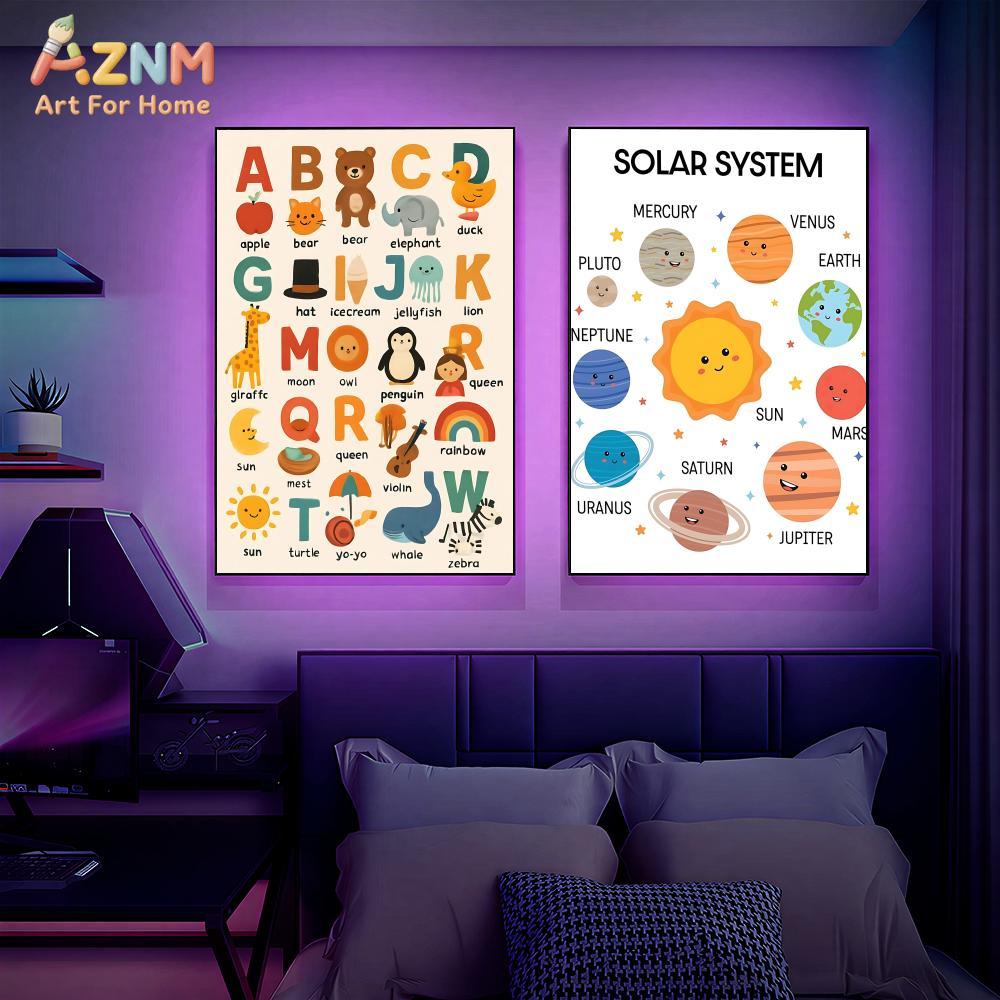 ملصق تعليمي للأطفال من AZNM مط - مراجعة Kids Education Nursery وسعره