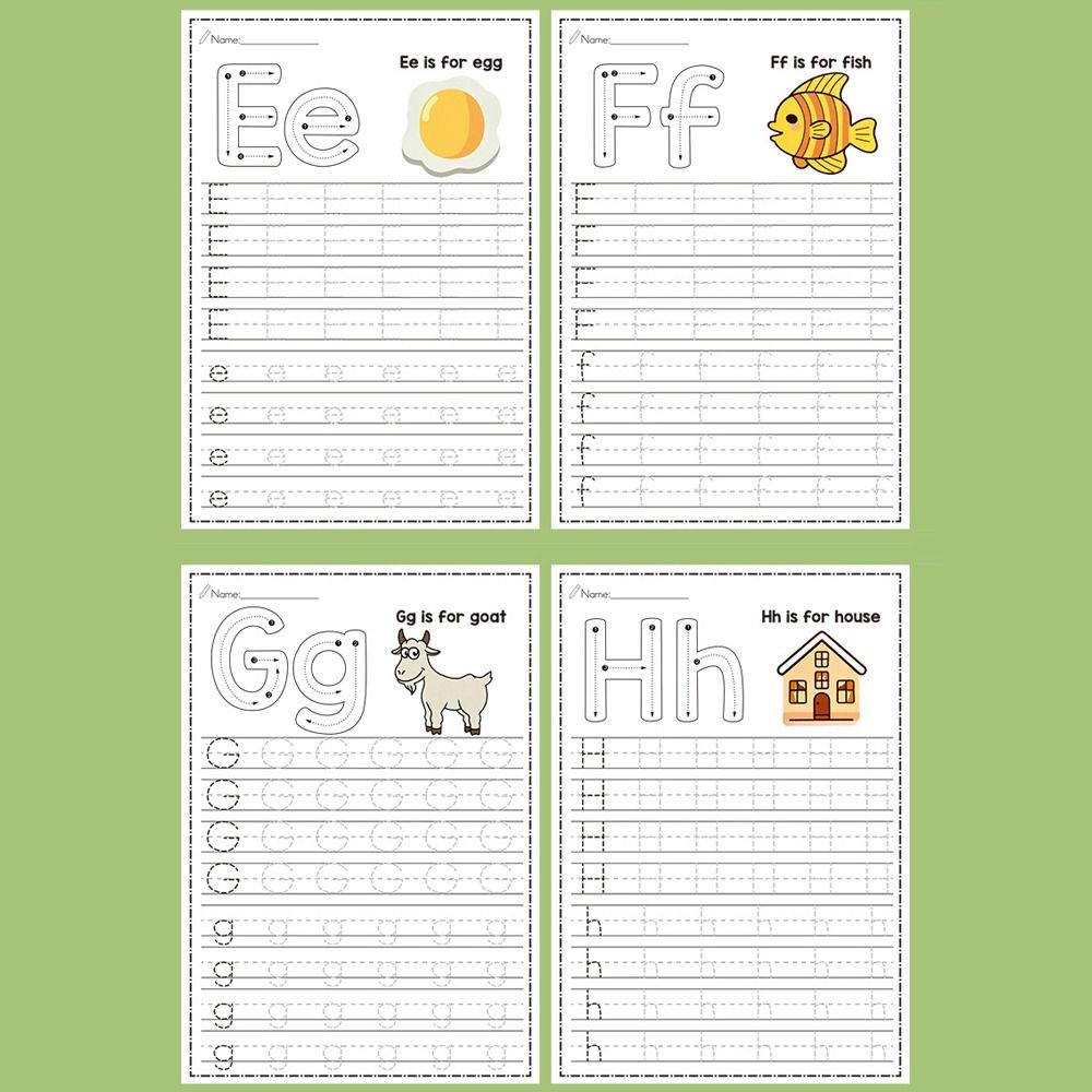 كتاب تدريب على الكتابة باللغة  - مراجعة Learning Workbook Preschool وسعره