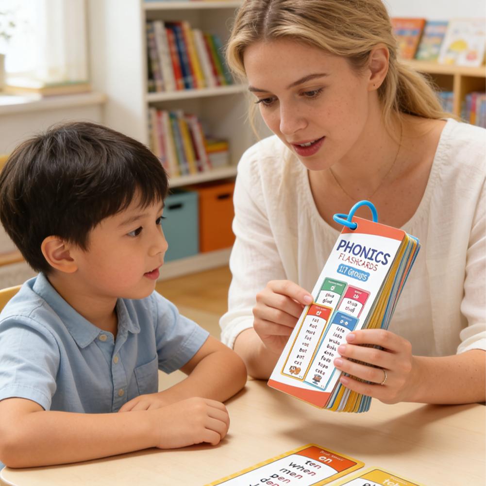 مجموعة بطاقات تعليمية للصوتيات - مراجعة Kids Education Group وسعره